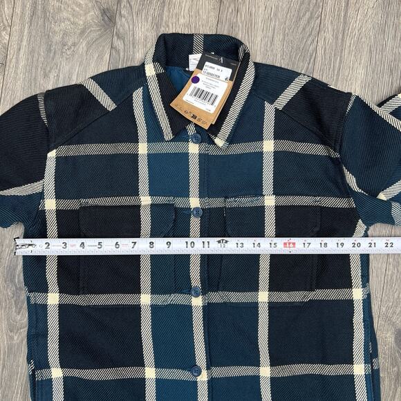 The North Face Valley Twill Utility Coat Size Small Womens Midnight Petrol Blue - Picture 5 of 16